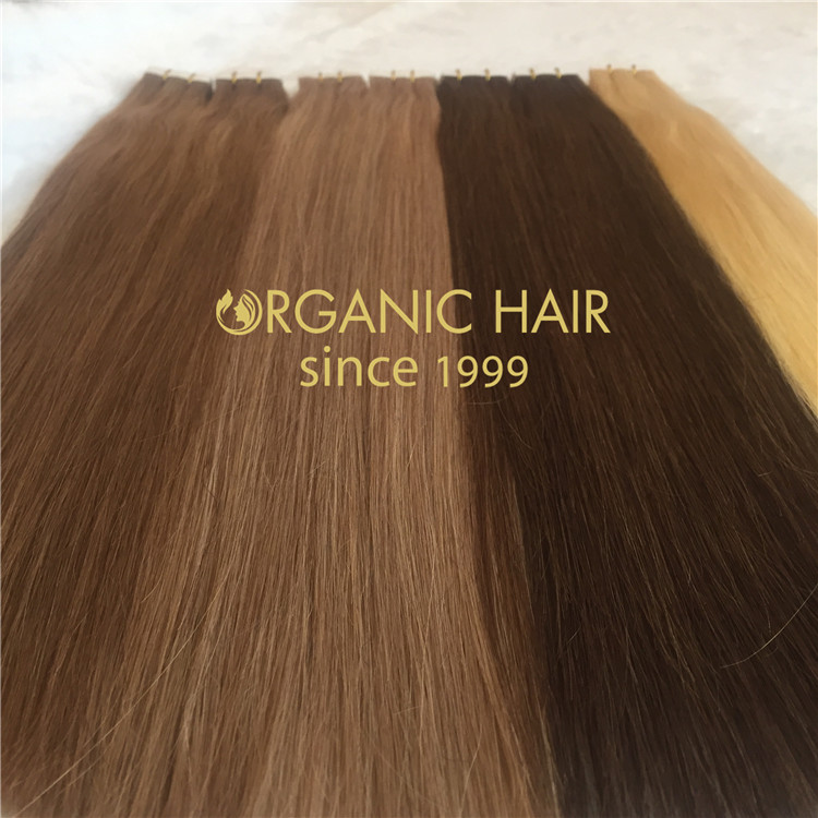 Hair extensions to order--High quality tape in hair extensions C12